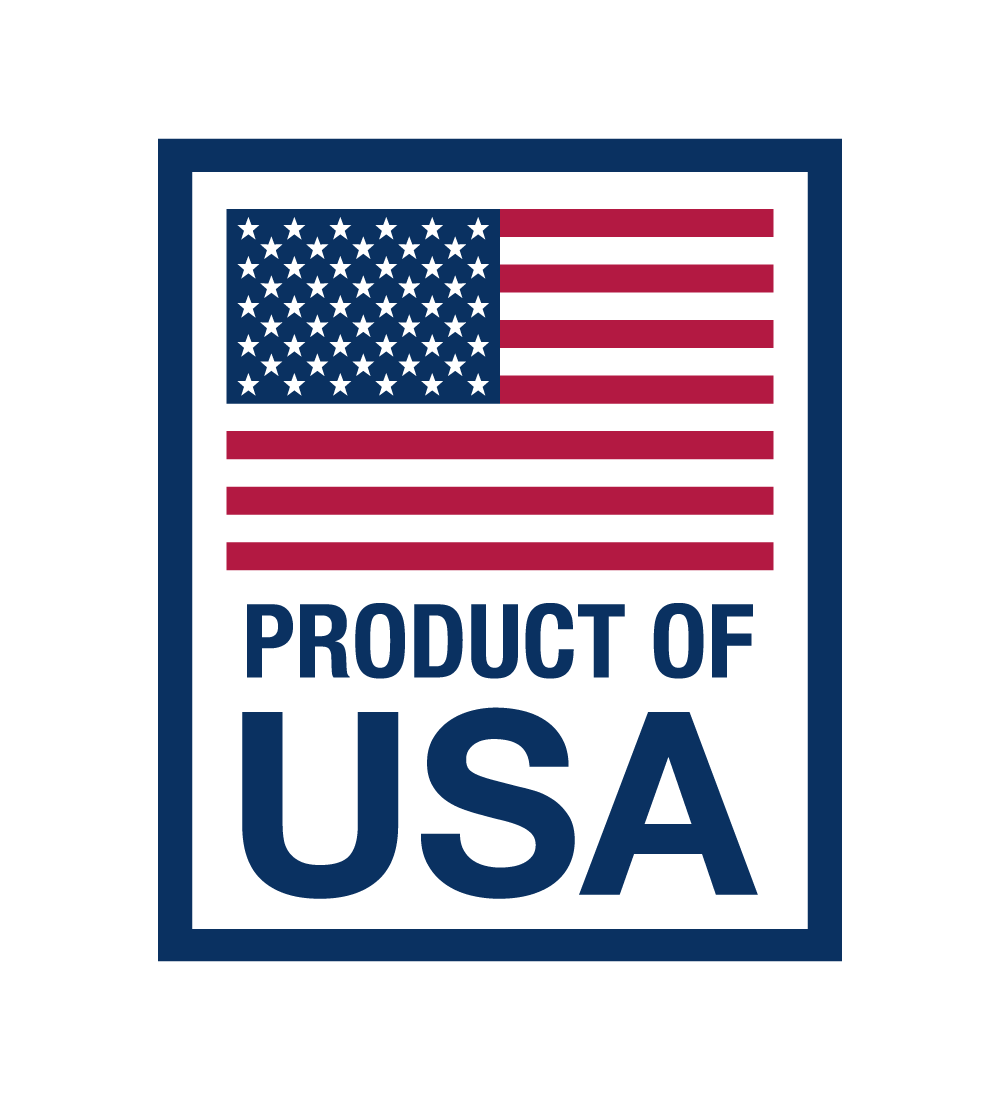 Product of USA label proof graphic